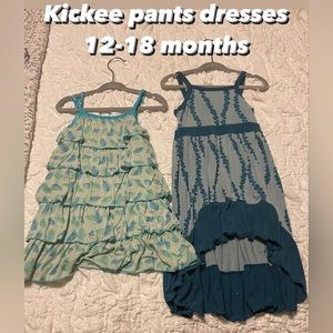 2 kickee pants dresses